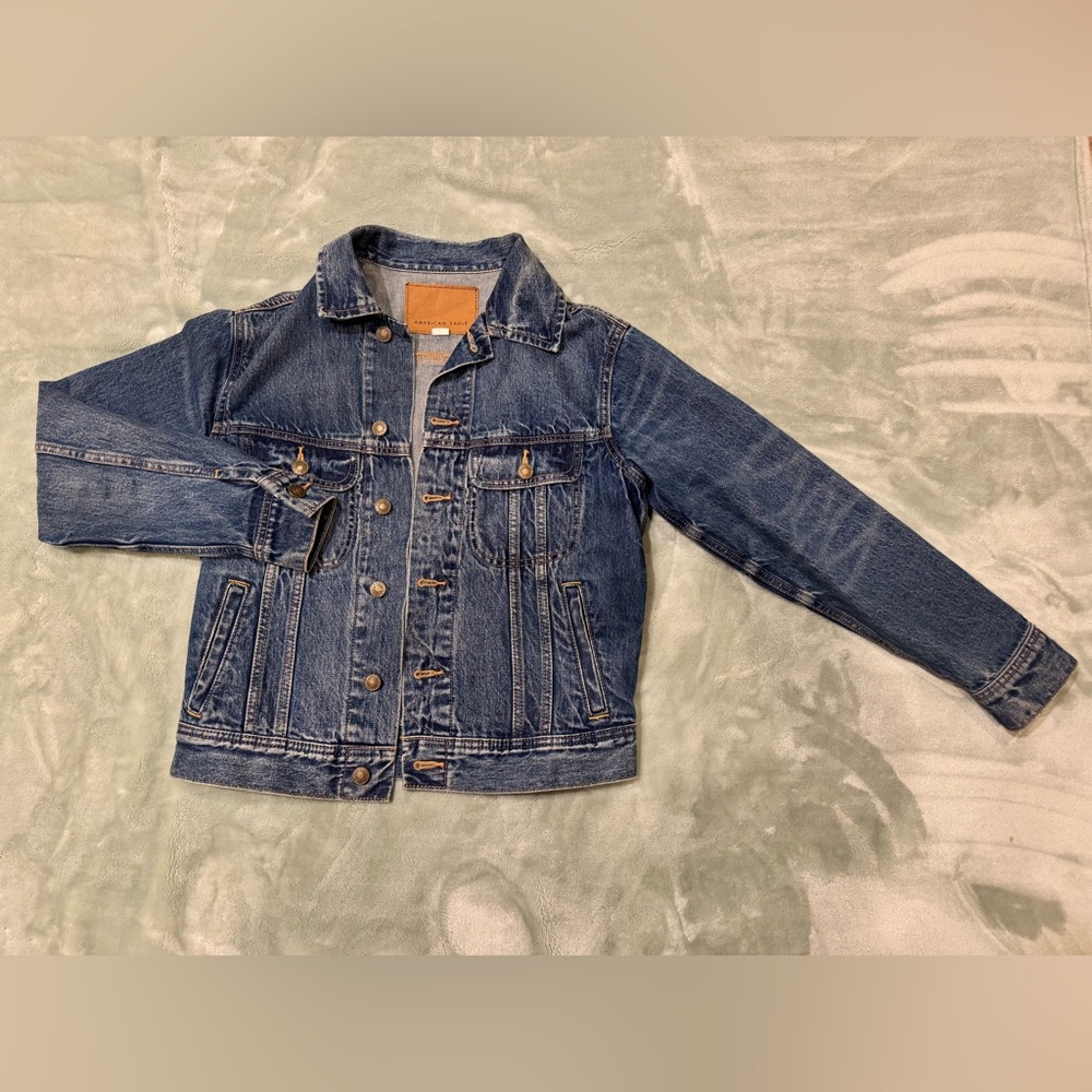 American Eagle Oversized Jean Jacket